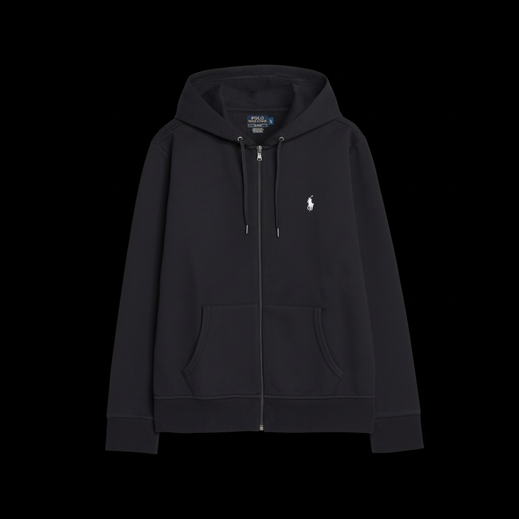 Black Hoodie - Black Background
